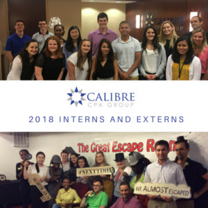 Calibre Welcomes 2018 Summer Intern and Externs - Calibre CPA Group