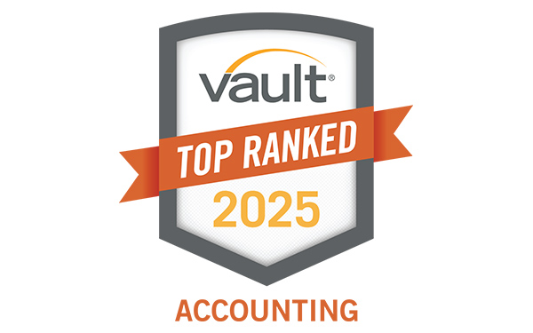 Vault Top Ranked Accounting Firm